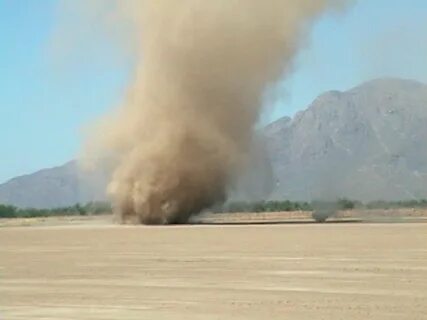 70 lb. Labrador Lifted and Swirled Around By Dust Devil Unof