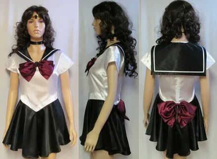 Adult size Sailor Pluto from Sailor Moon cosplay costume Sai
