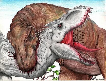 Indominus rex VS Tyrannosaurus rex by TheYahid on DeviantArt