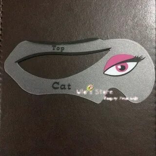 1pack Cat Eye Stencils Makeup Stencil Eyeline Models Templat