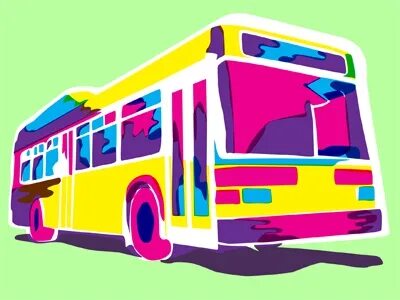 Crazy Bus! by Ashley Stark on Dribbble