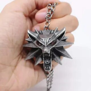 The Witcher Medallion Necklace Geralt of Rivia Etsy