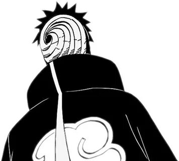 #naruto #tobi #akatsuki #png - Tobi Naruto Black And White C