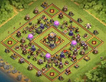 th10 best trophy base coc th10 base 2018 updated with 28 ima