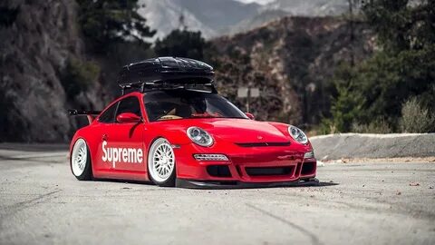 Supreme Bagged Porsche 911 x CCW Classic Wheels - YouTube