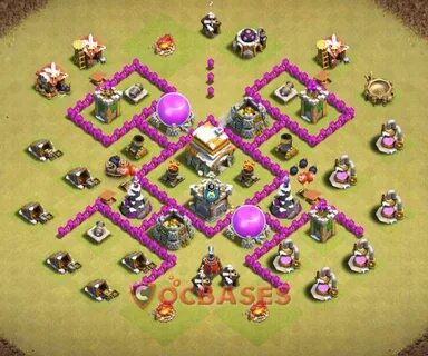 18+ Best TH6 War Base Links 2022 (New!) Anti Giants, Healer 