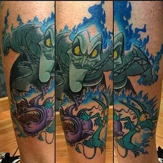 Hades Tattoo by Raquel Escudero #DisneyVillain #Disney #Herc