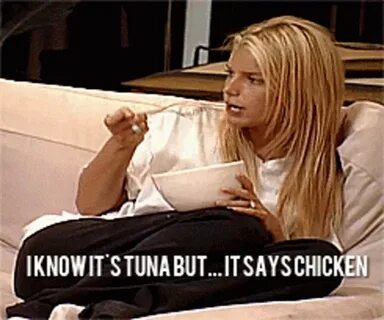 Jessica Simpson Tuna GIF - Jessica Simpson Tuna Chicken Of T