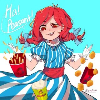 Wendys by yuufreak Smug Wendy's Wendy anime, Red hair anime 