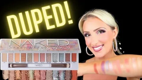 DUPING the NEW Urban Decay NAKED CYBER Palette! - YouTube