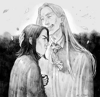 Is this Severus and Lucius? Северус снейп, Хогвартс, Приколы