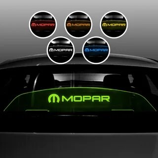 Купить Rear Window custom illuminated show piece Mopar Logo 