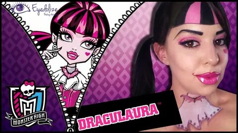 Draculaura Monster High Makeup Tutorial by EyedolizeMakeup -