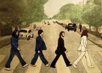 The Simpsons Abbey Road Wallpaper posted by Sarah Anderson