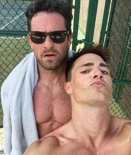 Colton Haynes on Instagram: "Playin with this pro @ianbohen 