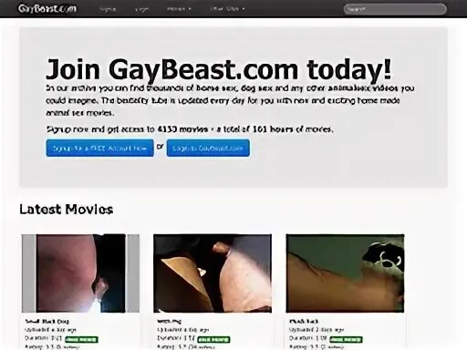 gay-and-beast.com: Men and Animals GayBeast.com