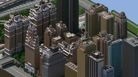 Nyc Big City Central Park нью йорк в майнкрафте 1 17 1 16 - 