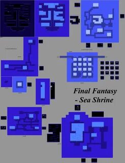 NES - Final Fantasy - Sea Shrine - The Spriters Resource