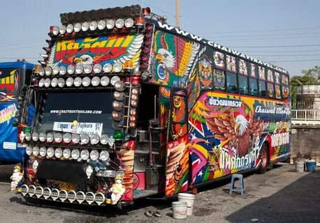 Crazy Bus in Thailand Ayutthaya, Thailand Brian Moore Flickr