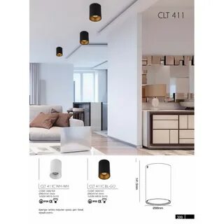 Потолочный светильник Crystal Lux CLT 411C BL-GO - купить на