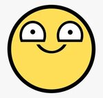Awesome Face / Epic Smiley - Big Smiley Face Transparent, HD