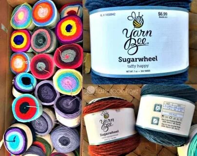 Colour gradient yarn cherry tarts soft course poverka-center