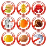 Food Allergies Clip Art Related Keywords & Suggestions - Foo