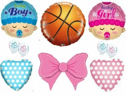 glavvent.ru Basketball or Bows Gender Reveal Decorations Boy