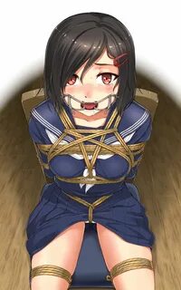 The Big ImageBoard (TBIB) - arms behind back bdsm black hair