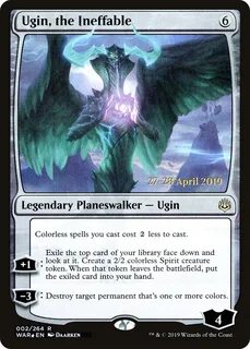 Ugin, the Ineffable - War of the Spark Promos (PWAR) #2s - S