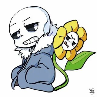 Sans vs Flowey I can only imagine why they don't like each o