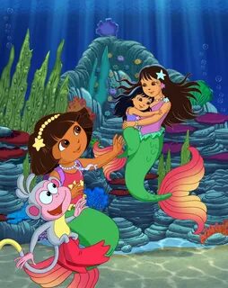 Nick Jr. Dora The Explorer Dora’s Rescue In Mermaid Kingdom 