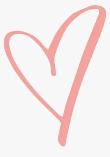 Rustic Clipart Love Heart - Pink Heart Transparent Backgroun