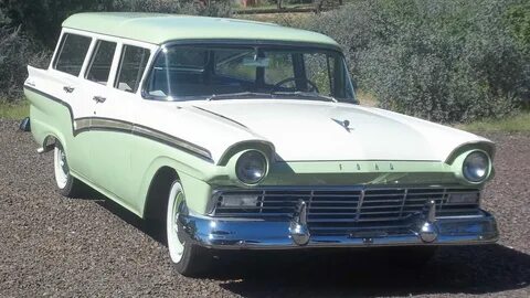 1957 Ford Station Wagon F95 Anaheim 2013