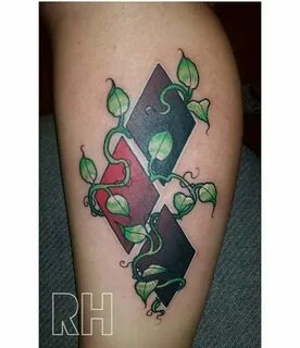 Harley Quinn and Poison Ivy tattoo ronnie hicks Flickr