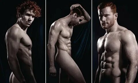 Male models pose NAKED in the 'first ever' nude calendar for