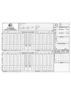 Volleyball Score Sheet - 7 Free Templates in PDF, Word, Exce