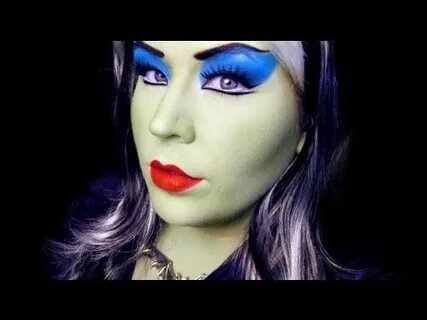 Halloween Makeup: Lily Munster goldiestarling Video Beautyli