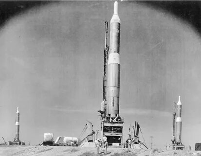 The first stage was equipped with a rocket engine LR87-AJ-1