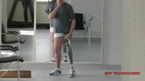 Articulation de hanche Hellix 3D et genou C-Leg - YouTube