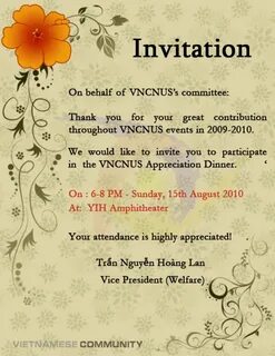 appreciation dinner invitation wording - Besko