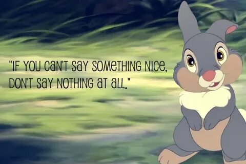 Quotes From Thumper. QuotesGram