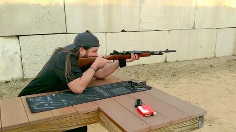 Slow-Mo of Ruger Mini-14 at CJRPC - YouTube
