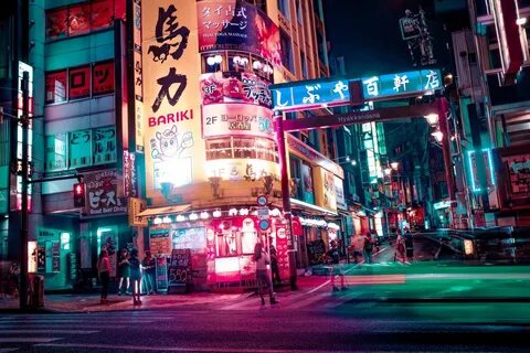 Aesthetic Japanese Nightlife Wallpapers posted by Ethan John
