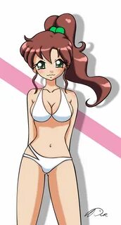 Sailor Jupiter Swimsuit by DCRmx on DeviantArt