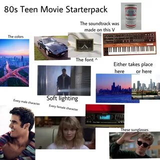 1980s teen movie starterpack /r/starterpacks Starter Packs K