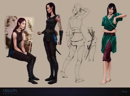 ArtStation - Main Character Concepts - Eragon Awakening Proj