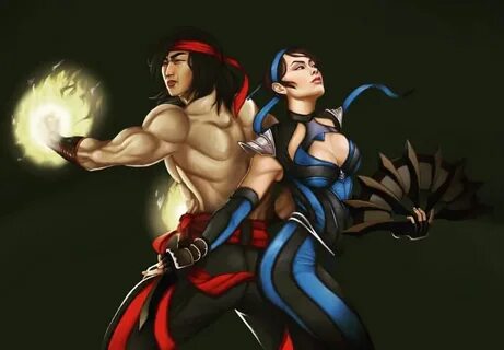 Liu Kang and Kitana (Liutana) Mortal Kombat 11 (3) by Mohamm