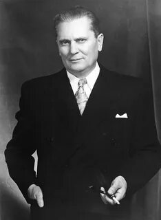 Marshal Tito, the President of the Federal People’s Republic of Yugoslavia,...