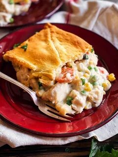 Leftover Turkey Pot Pie with Crescent Rolls Recipe - Unfussy